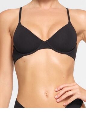 SKIMS COTTON JERSEY T-SHIRT BRA 36B